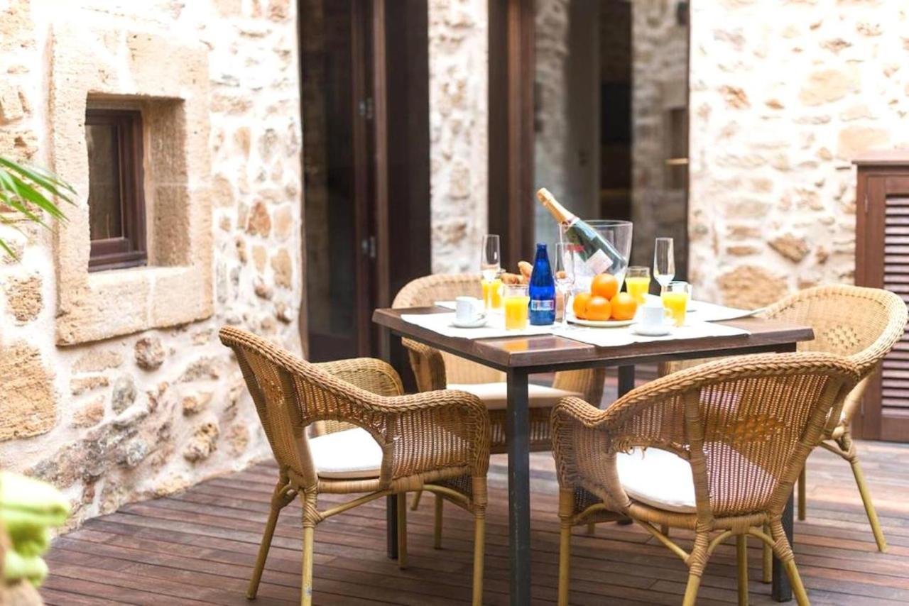 Casa Sa Pedra, En El Centro Historico De Alcudia Villa Exteriör bild