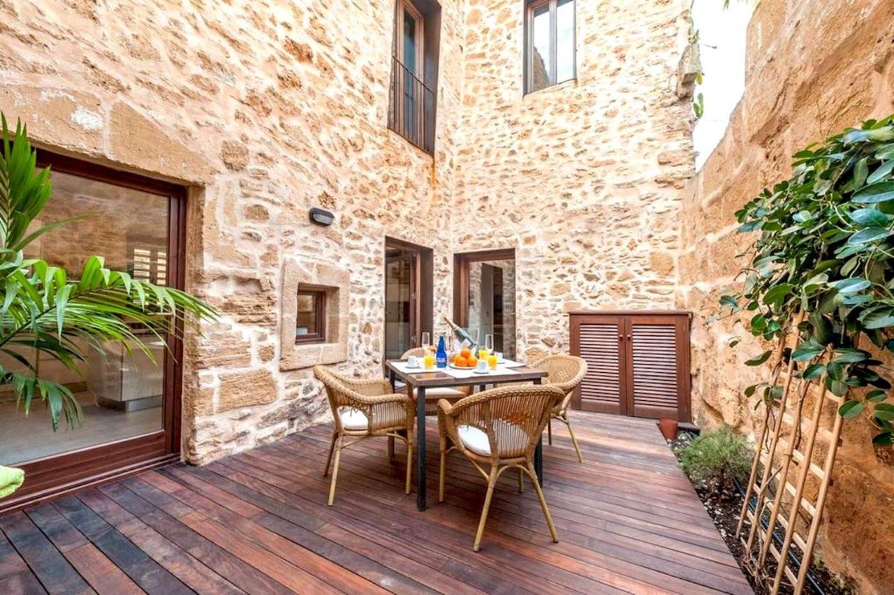 Casa Sa Pedra, En El Centro Historico De Alcudia Villa Exteriör bild