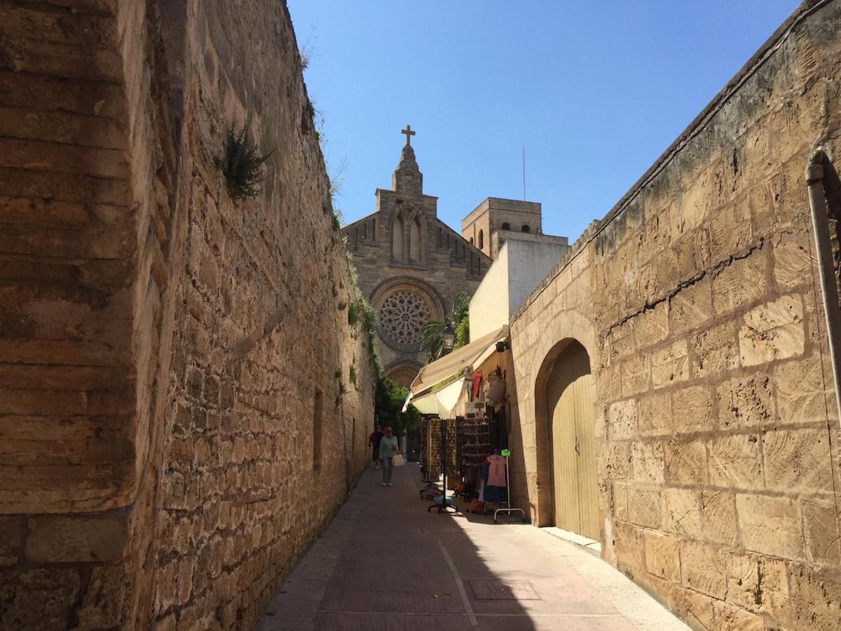 Casa Sa Pedra, En El Centro Historico De Alcudia Villa Exteriör bild