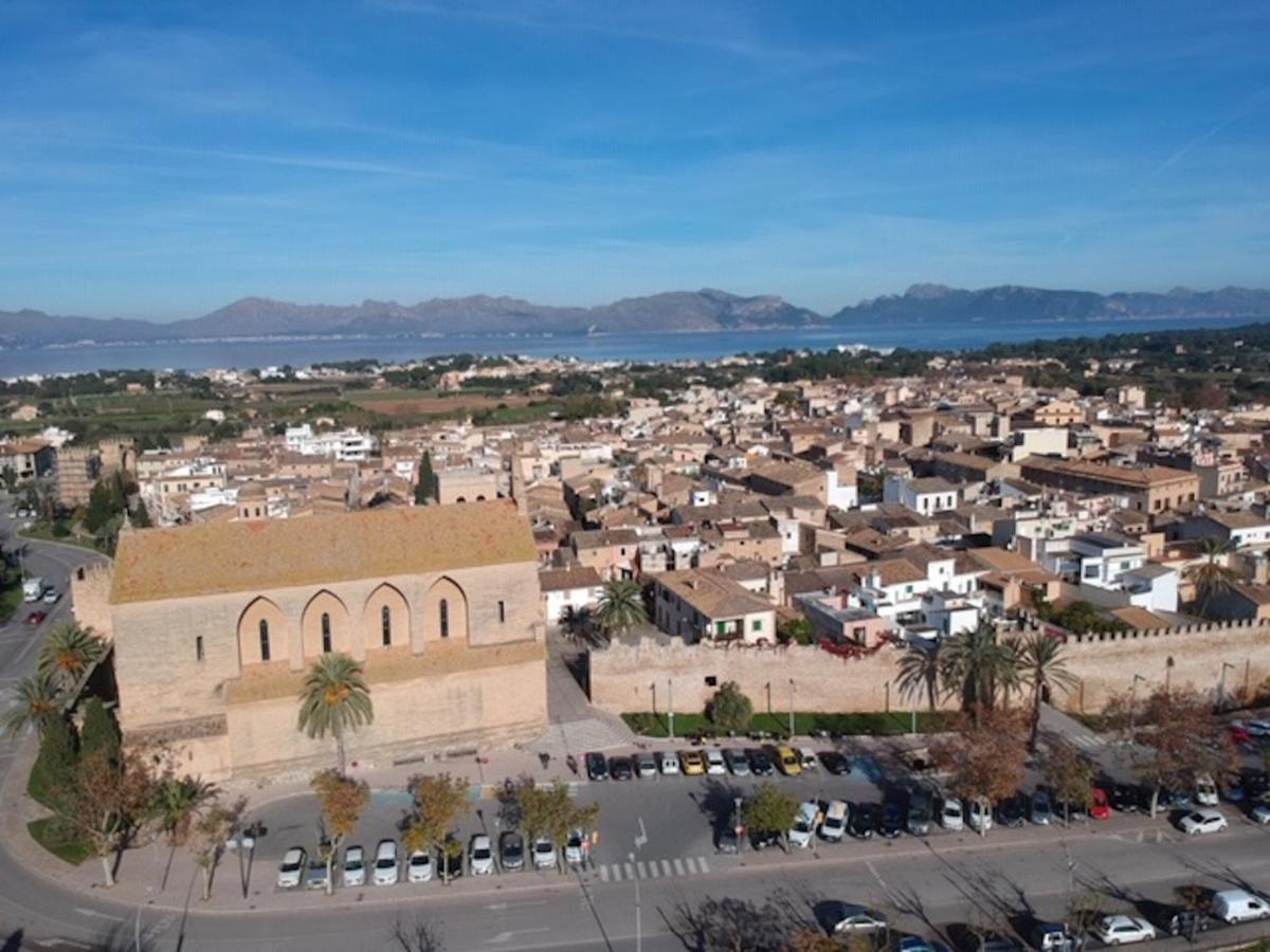 Casa Sa Pedra, En El Centro Historico De Alcudia Villa Exteriör bild