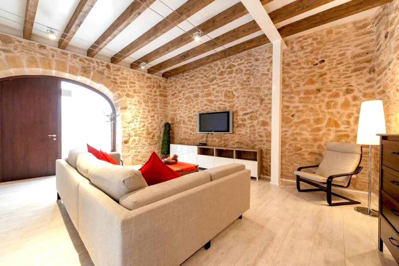 Casa Sa Pedra, En El Centro Historico De Alcudia Villa Exteriör bild