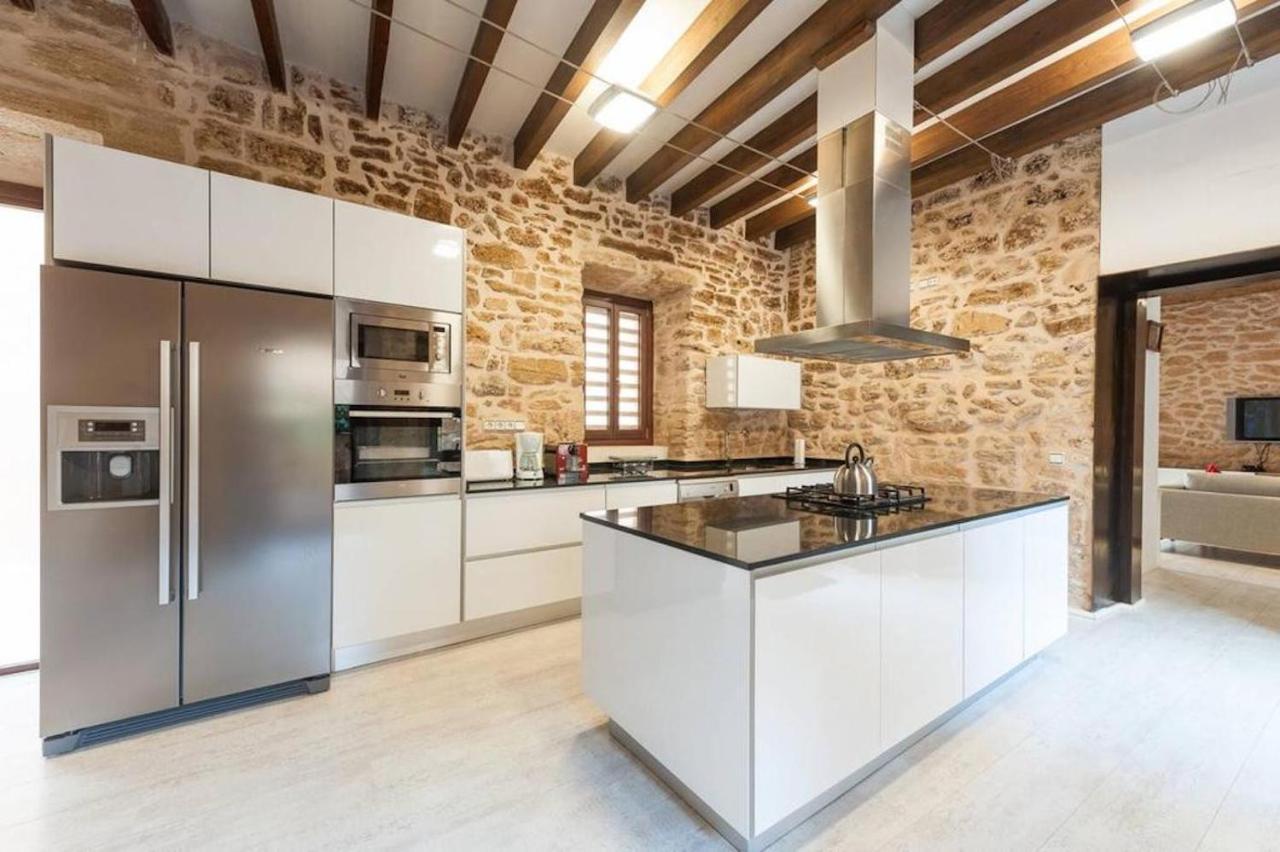 Casa Sa Pedra, En El Centro Historico De Alcudia Villa Exteriör bild