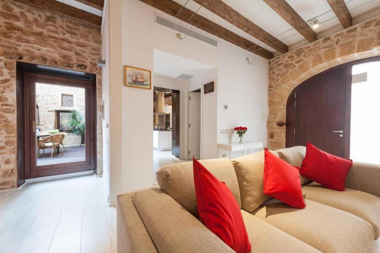 Casa Sa Pedra, En El Centro Historico De Alcudia Villa Exteriör bild