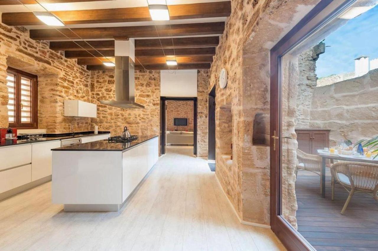 Casa Sa Pedra, En El Centro Historico De Alcudia Villa Exteriör bild
